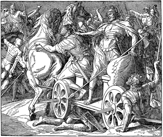 Ahab's death