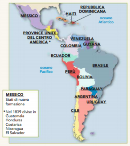 L'America Latina è ormai indipendente