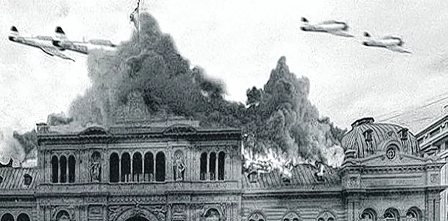 Bombardeos en Plaza de Mayo