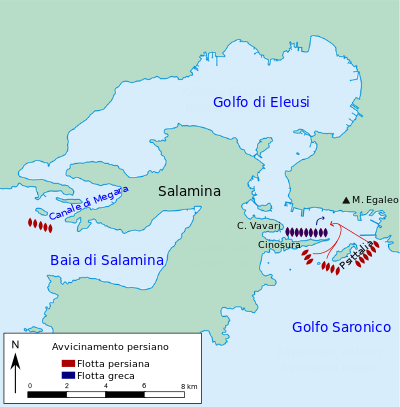 Battaglia di Salamina e il saccheggio di Atene
