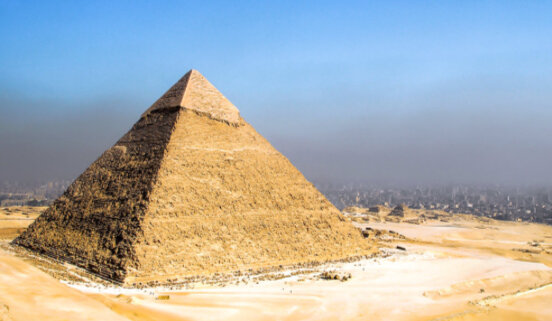Construcción de la pirámide de Kefren