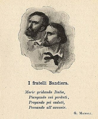 Spedizione dei fratelli Bandiera in Calabria