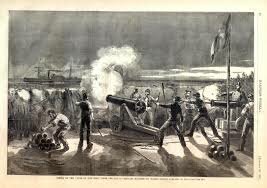 Shots fired at Ft. Sumter