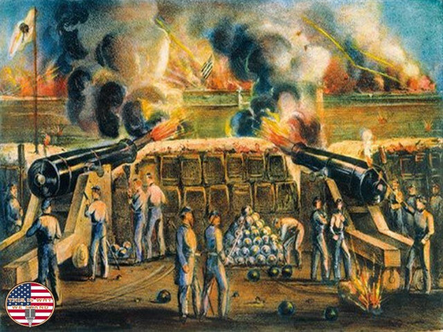 Shots fired at Ft. Sumter