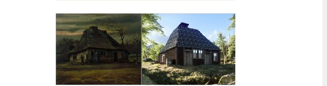 VANG GOGH: LA CASITA DE CAMPO