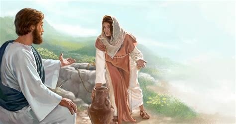 Jesus meets the Woman at the Well