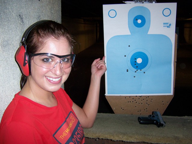 87. Go to a shooting range