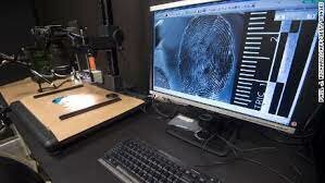 Fingerprints are filed in computers