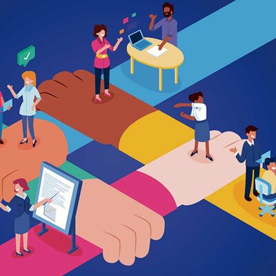 Timeline: Evolución histórica y corrientes teóricas del trabajo social con grupos