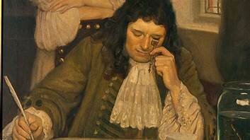 Anton van Leeuwenhoek created microscope and the first to observe bacteria.