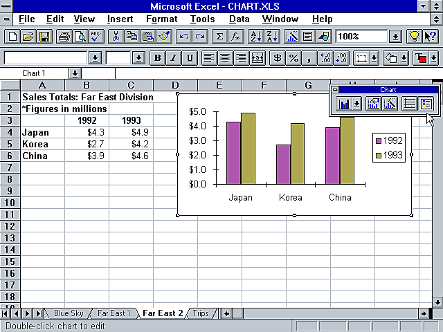 EXCEL 5.0