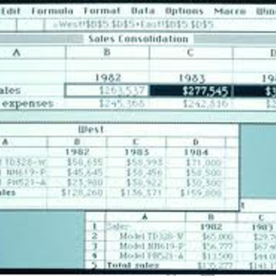 Timeline: Excel 1.0