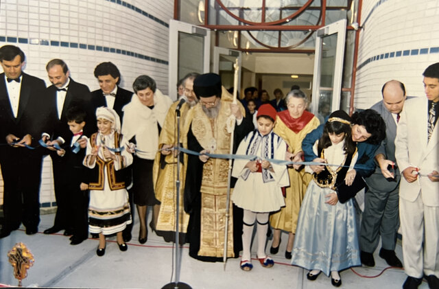Ribbon Cutting Ceremony for the Mihailides Center Expansion