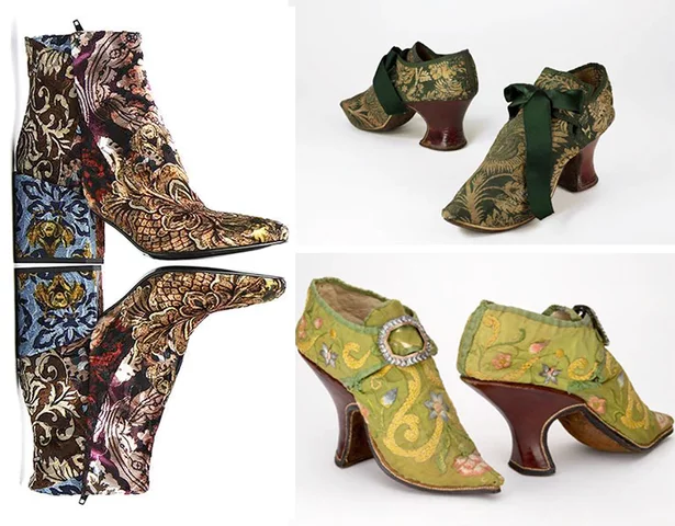 Men's Shoes 1600-1700s