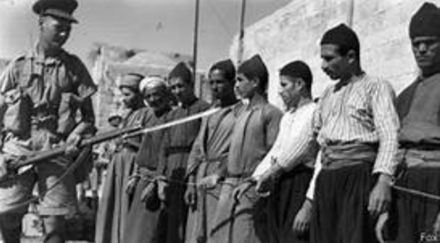 FINAL DEL MANDAT BRITÀNIC