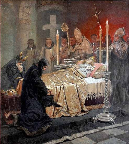 Szent Imre herceg halála