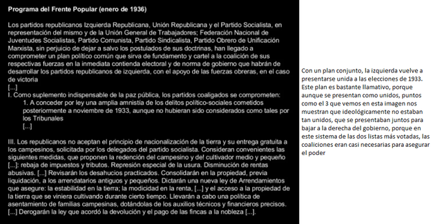 Creación del Frente Popular