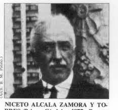 Alcalá Zamora es destituido como Presidente de la República. Manuel Azaña, nuevo Presidente de la República.