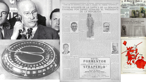 Dimisión de Alejandro Lerroux y el escándalo del estraperlo