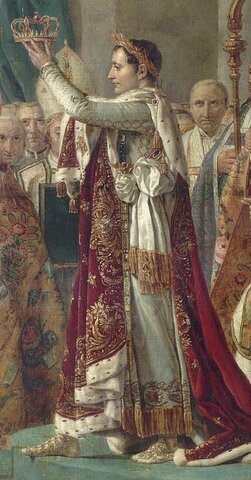 Napoleone si autoincorona imperatore