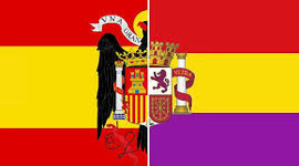 Timeline: Bloque Xb: Sublevación militar y Guerra Civil (1936-1939). Dimensión política e internacional del conflicto.  Evolución de las dos zonas. Consecuencias de la guerra.