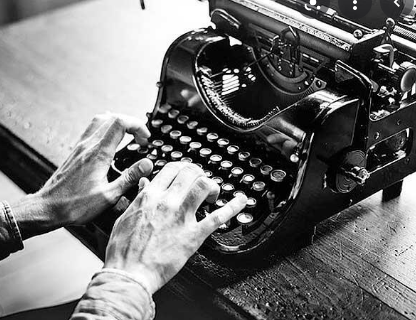 Importancia de la máquina de escribir.