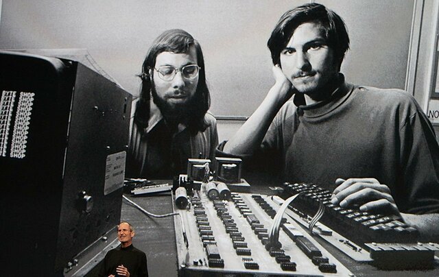 STEVEN PAUL JOBS Y STEVE WOZNIAK