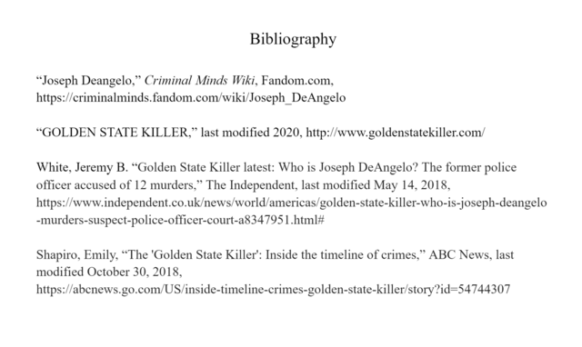 Bibliography