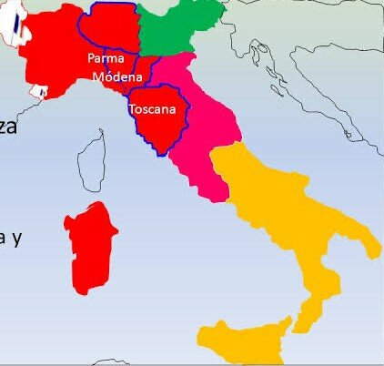Anexión de los Estados de Parma, Modena y Toscana