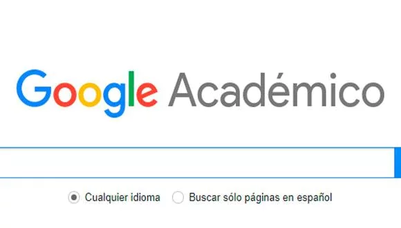 GOOGLE ACADÉMICO