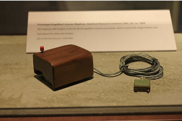 1964 First Mouse cam to Douglas Engelbart