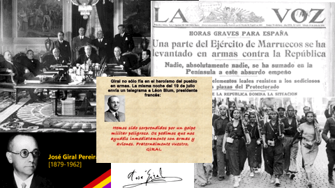 José Giral arma al pueblo