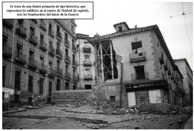 Los bombardeos sobre Madrid