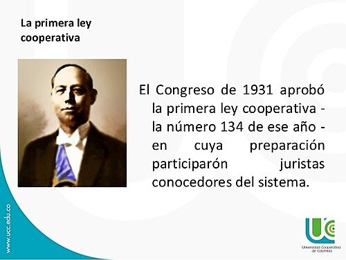 LEY COOPERATIVA COLOMBIANA