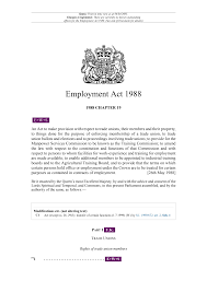 Employment Act