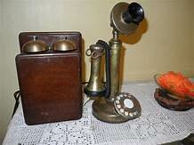 Teléfono de candelabro