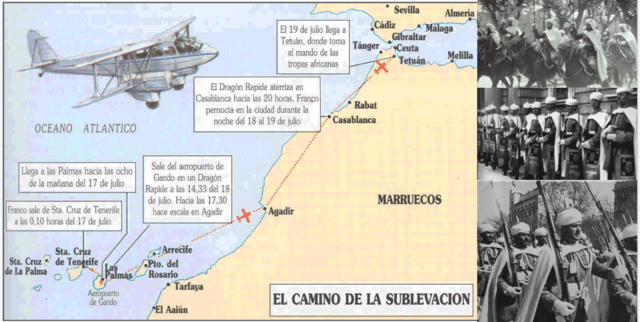 Envío masivo de tropas africanas y armamento
