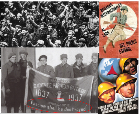 Llegan las brigadas internacionales