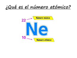 Numero Atómico