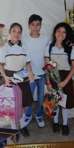 Me gradué de la secundaria