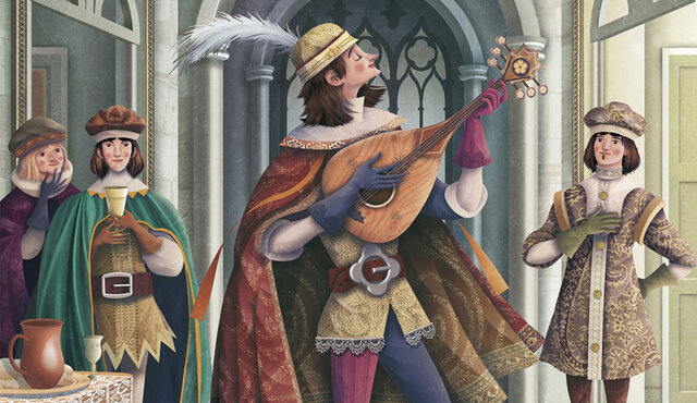 Edad media: Juglares