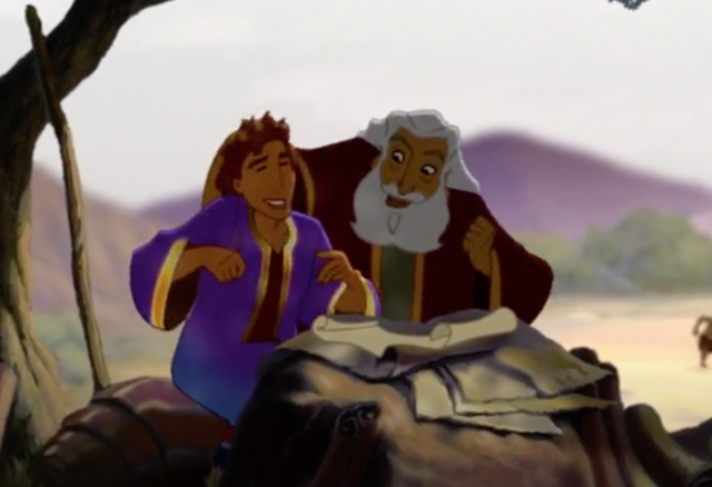 Jacob Gifts Joseph a Colored Coat