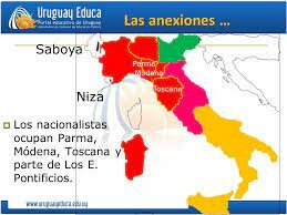 Anexión de los Estados de Parma, Modena y Toscana