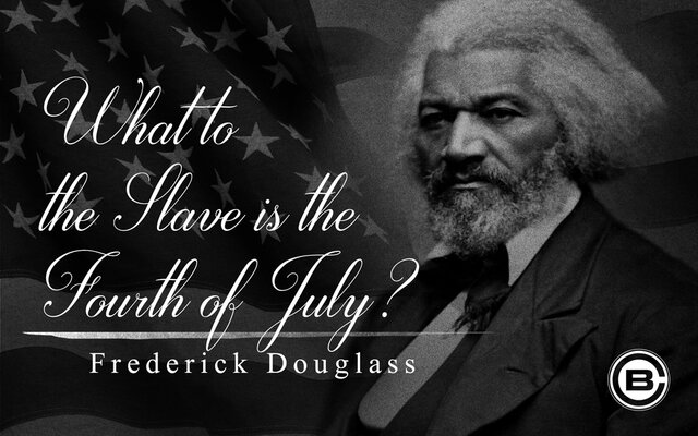 Frederick Douglass gives July 4th Speech