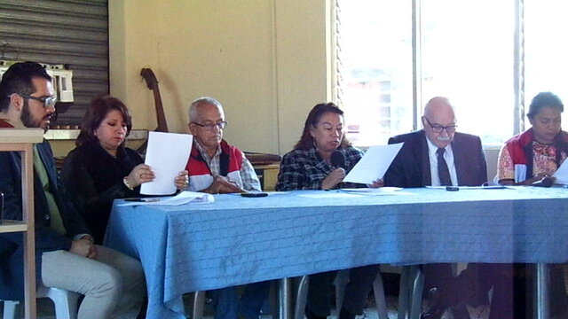 Conferencia de Prensa para anuncio del cambio de directora del CIDEQ ante la población quetzalteca.