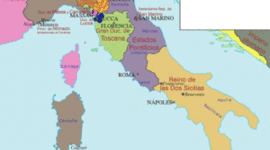 Timeline: DE LOS ESTADOS A LAS ORGANIZACIONES INTERNACIONALES-UNIFICACIÓN ITALIANA