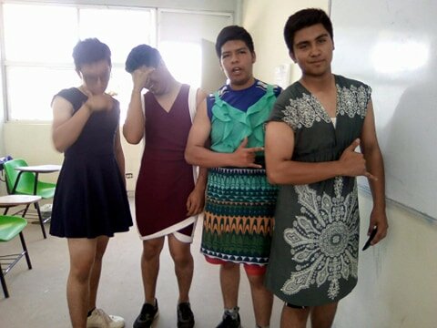 Fútbol Americano en vestidos