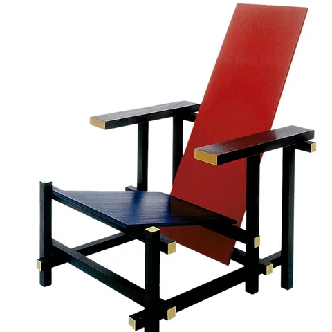 Silla roja y azul, Gerrit Rietveld