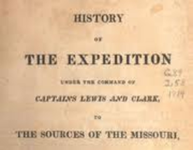 History of the Expedition Under the Command of Captains Lewis and Clark is published