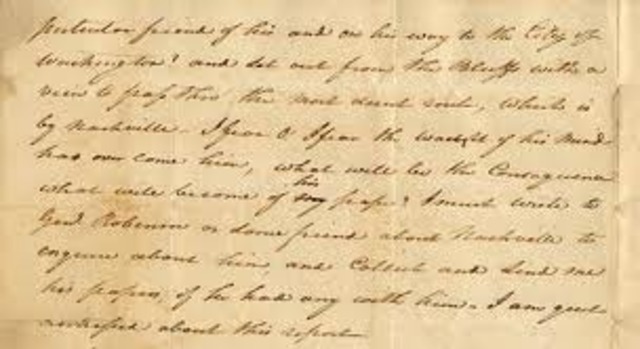 Clark reads about Lewis' death in a Kentucky Newspaper